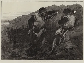 La guerre civile à Paris, marins en vigie